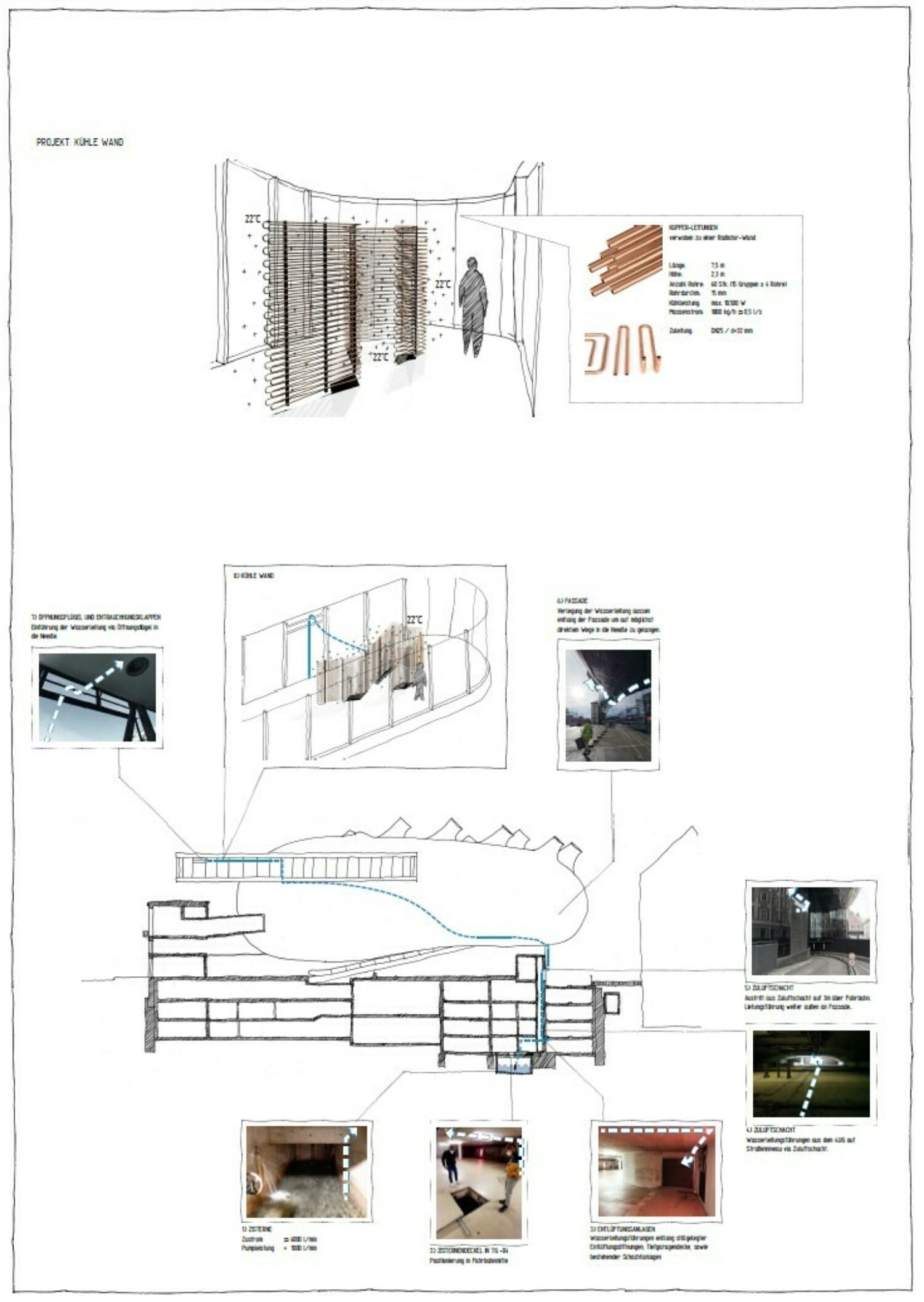 Breathe Earth Collective, Kühle Wand, 2021, Skizze: Breathe Earth Collective